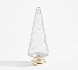 Clear Glass Decorative Trees