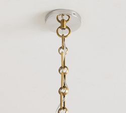Anthony Recycled Glass Globe Pendant (14&quot;-18&quot;)
