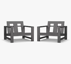 Indio Metal Grand Outdoor Lounge Chair