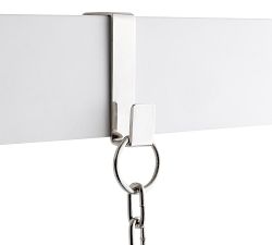 Hanging Picture Frame Rail - White