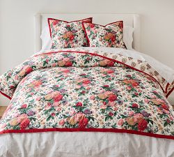 Margeaux Floral Reversible Quilted Shams