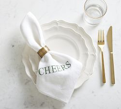Mason Oversized Linen Napkins - Set of 4
