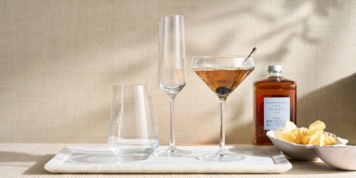 ZWIESEL GLAS Pure Stemless Glasses, Set of 6 | Pottery Barn