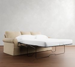 Buchanan Roll Arm Slipcovered Sleeper Sofa (79"&ndash;87")