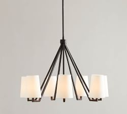 Carson Forged-Iron 7-Arm Chandelier (41")