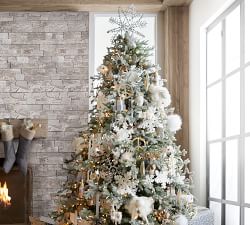 Jeweled Snowflake Handcrafted Christmas Tree Topper