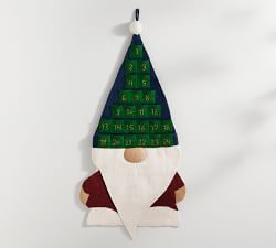 Wool Gnome Hanging Advent Calendar