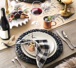 Open Box: Beachcomber Handwoven Round Placemat