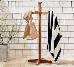 Teak Wood Outdoor Pool Storage Collection