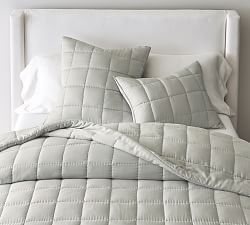 TENCEL&#8482; Box Stitch Quilt