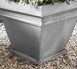 Greyson Zinc Outdoor Planters