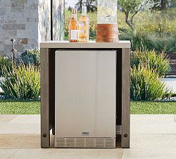 Abbott Outdoor Kitchen Acacia Convertable Refrigerator Cabinet (31&quot;)