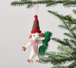 Felt Mice Ornaments