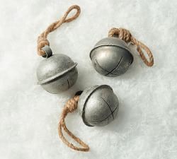 Antique Iron Bell Ornament