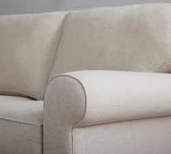 Buchanan Roll Arm Sleeper Sofa with Memory Foam Mattress (79&quot;-87&quot;)