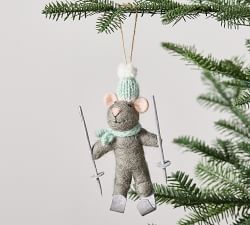 Felt Mice Ornaments