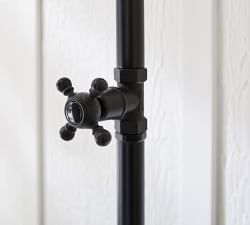 Modern Farmhouse Outdoor Shower