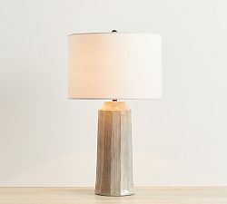 Ontario Ceramic Table Lamp (16"-22")
