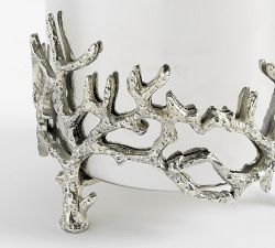 Coral Handcrafted Ice Bucket