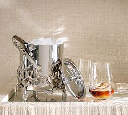 Coral Handcrafted Ice Bucket