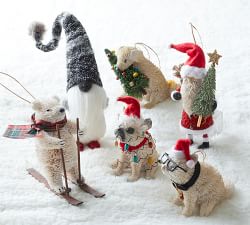 Gnome In Fair Isle Hat Ornament