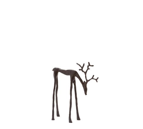 Standing Sculpted Reindeer