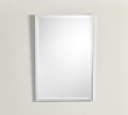 Open Box: Kensington Rectangular Mirror - Chrome