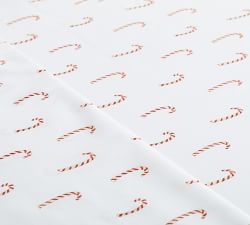 Candy Cane Cotton Sheet Set
