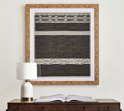 Framed Textile Wall Art