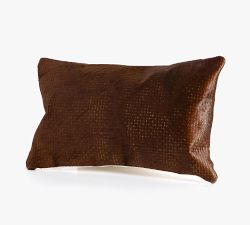 Jakob Hide Lumbar  Pillow