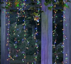Firecracker LED Curtain Lights, 9'