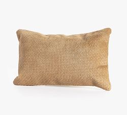 Jakob Hide Lumbar  Pillow