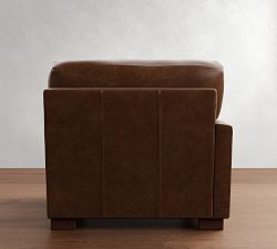 Build Your Own Turner Square Arm Leather Sectional