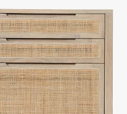 Dolores Cane 3-Drawer File Cabinet