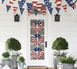 Liberty Burlap Party Banner
