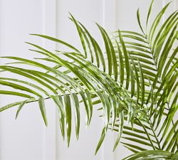 Faux Leafy Palm Tree
