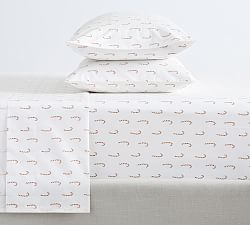 Candy Cane Cotton Sheet Set
