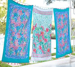Lilly Pulitzer Jungle Lilly Beach Towel