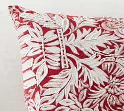 Elsa Embroidered Pillow Cover