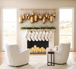 Faux Cedar Wreath &amp; Garlands 