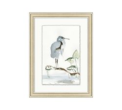 Perched Egret Framed Print