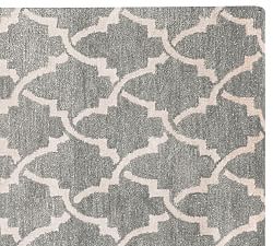Aegis Tufted Rug Swatch - Porcelain Blue