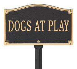 Dogs at Play Sign