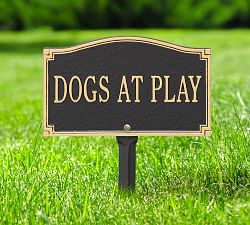 Dogs at Play Sign