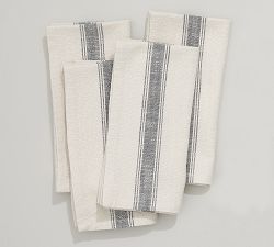 French Striped Cotton Napkins
