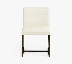 Millie Channel Tufted Upholstered Desk Chair