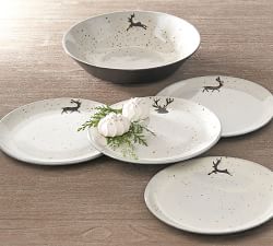 Rustic Reindeer Dinnerware Collection