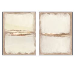 Mesa Neutral Framed Prints