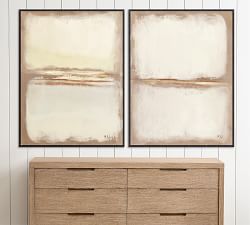 Mesa Neutral Framed Prints