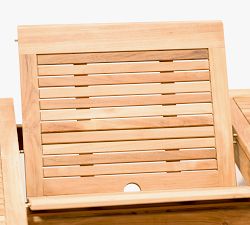 Nassau Teak Rectangular Extendable Outdoor Dining Table (67"-87")